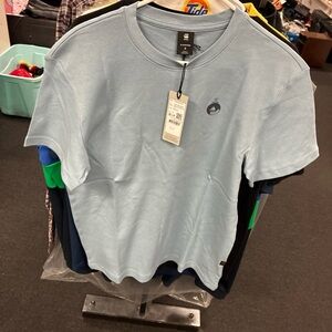 G-Star Raw Original Trims Back GR Men's Blue T-Shirt Size Small New NWT